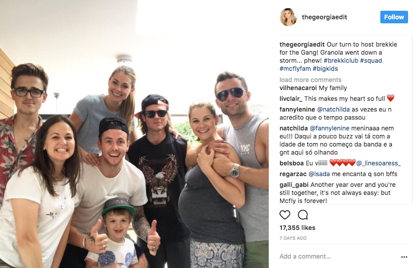 danny-jones-mcfly-model-wife-georgia-pregnant