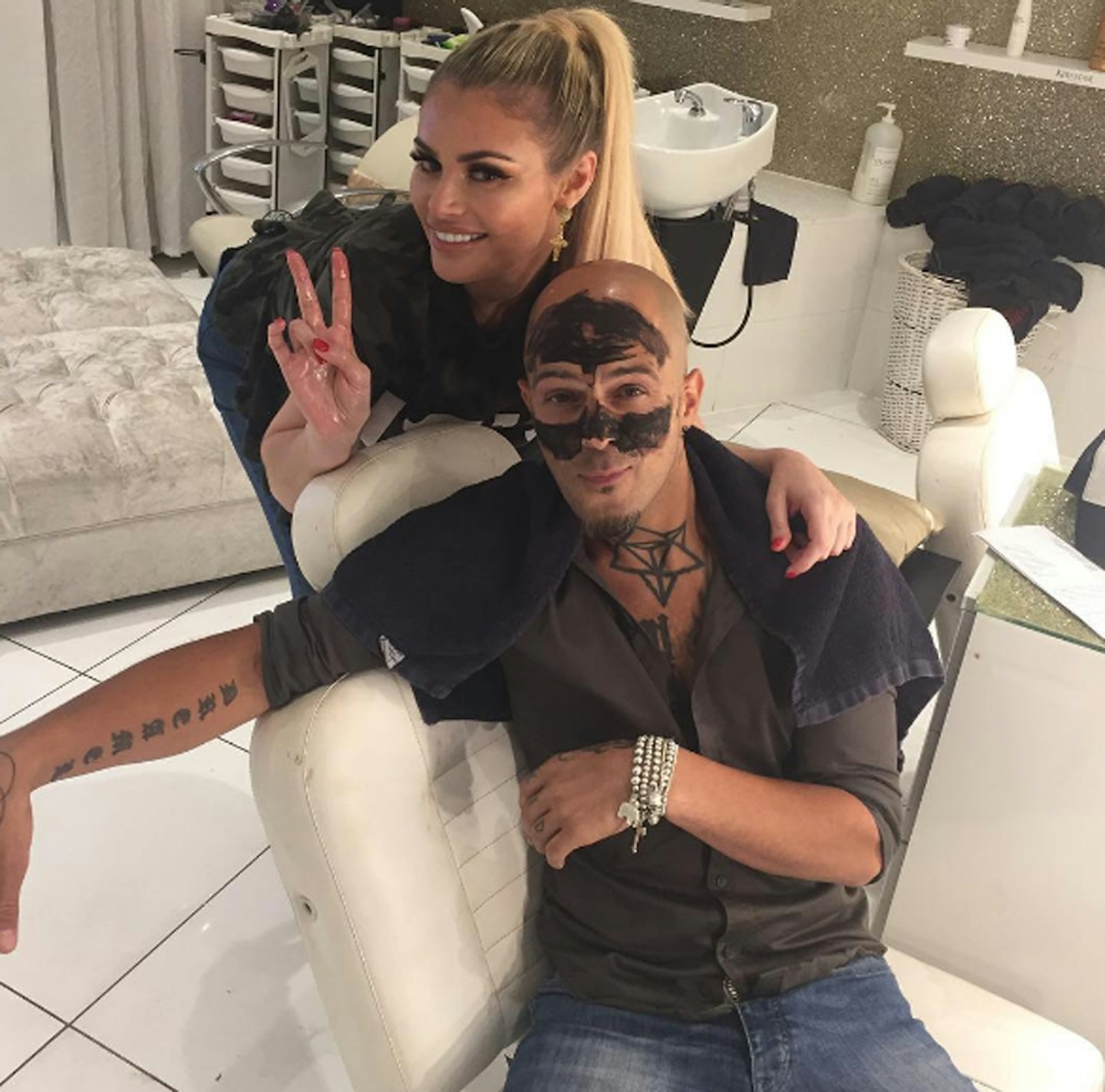 Chloe Sims and Abz Love