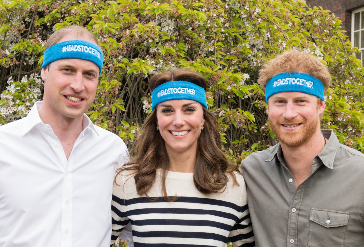 The Duke and Duchess of Cambridge and Prince Harry