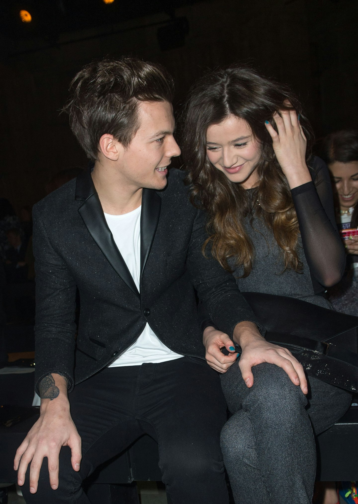 Louis Tomlinson and Eleanor Calder