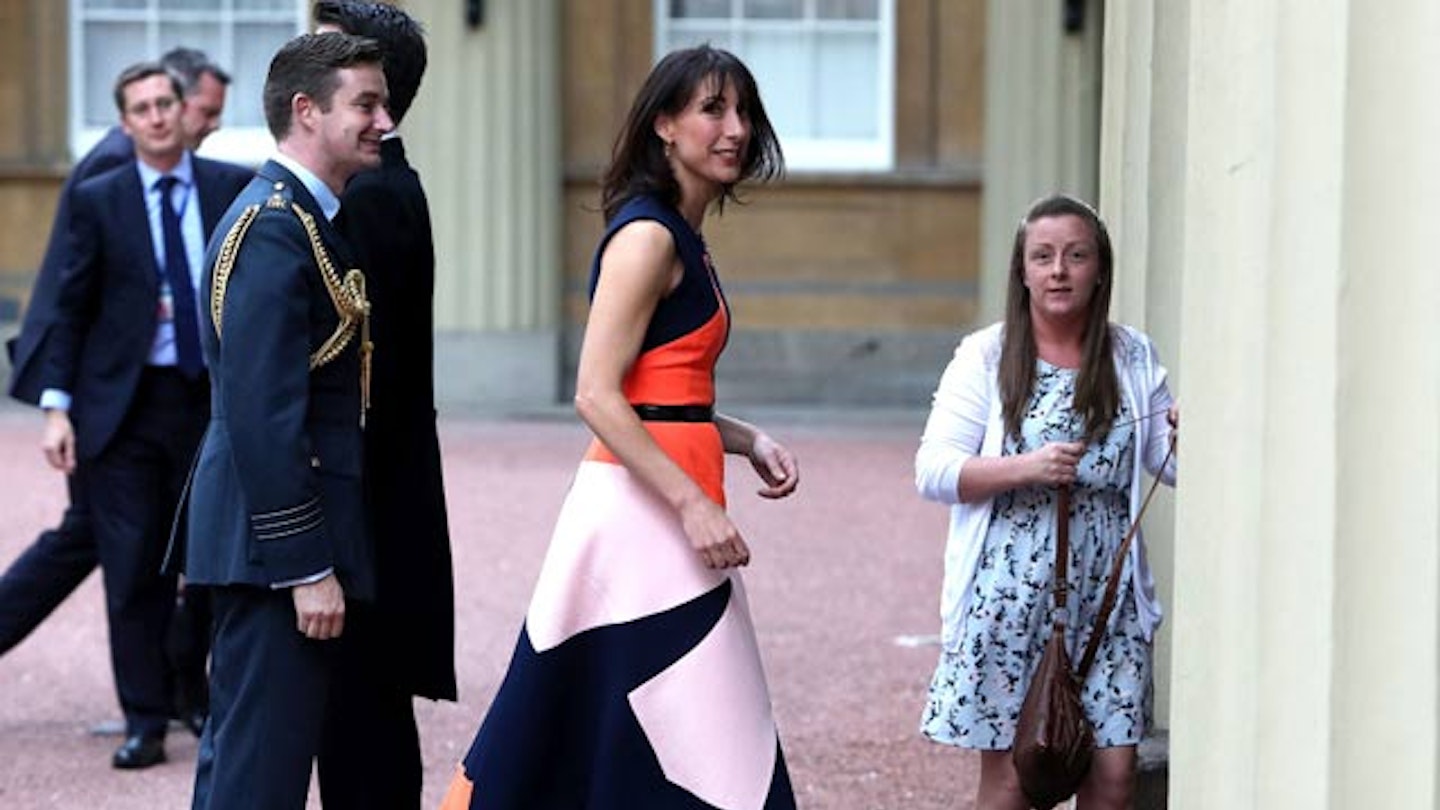 Samantha Cameron brexit dress