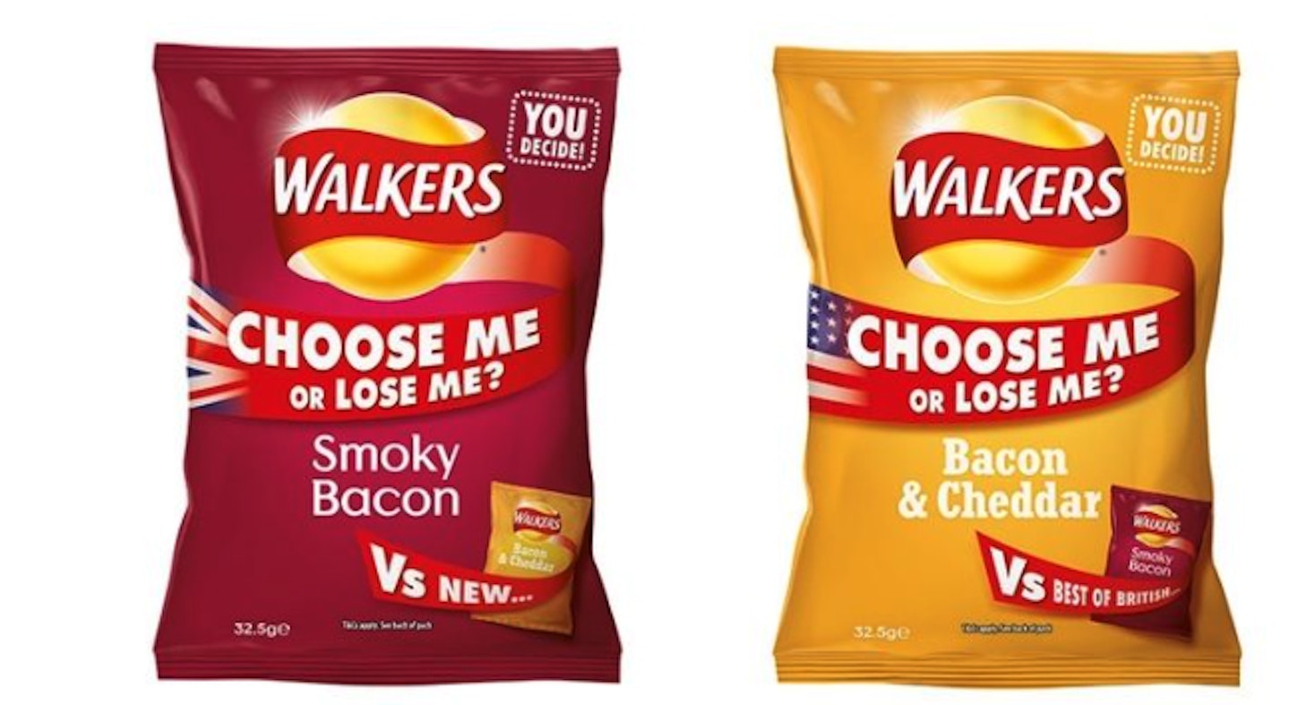walkers crisp flavour