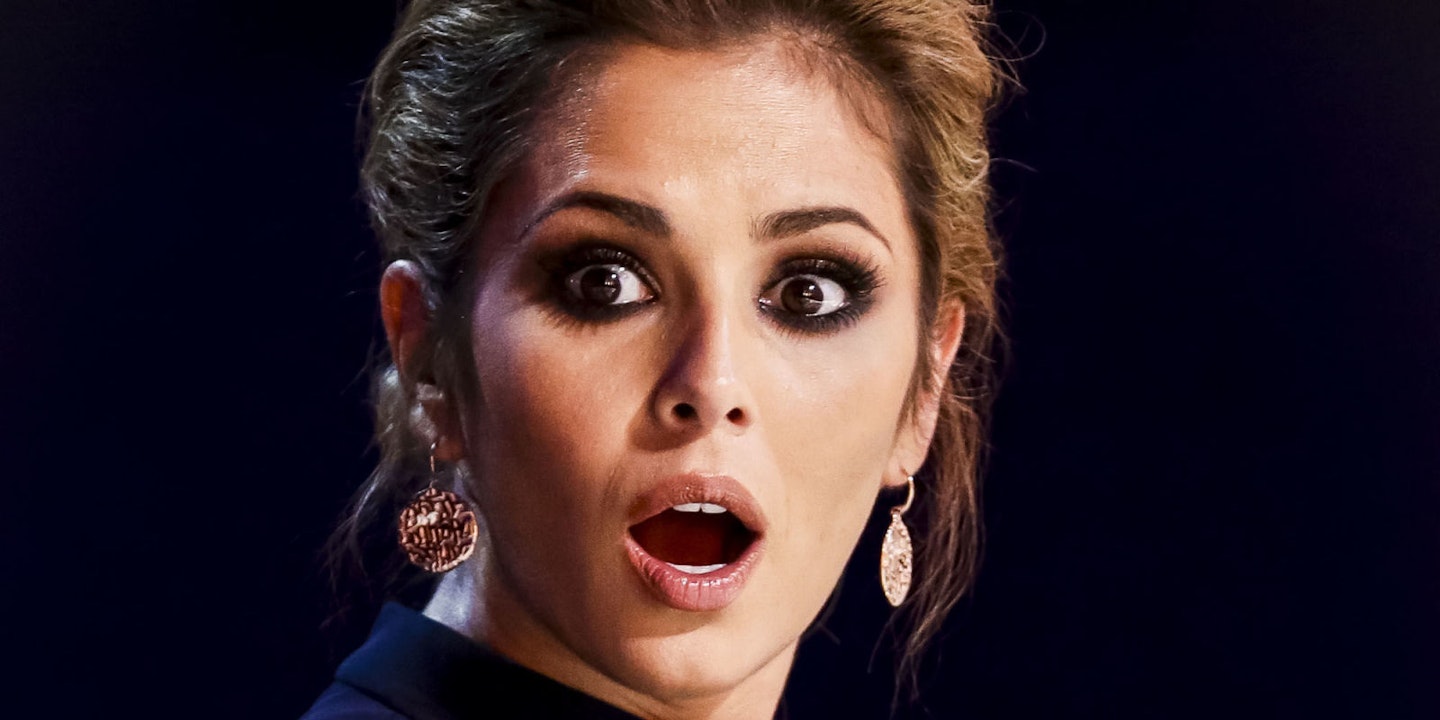 Cheryl shocked face