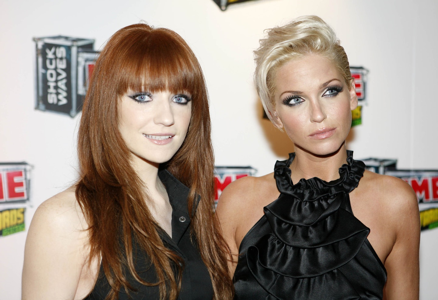 Nicola Roberts and Sarah Harding