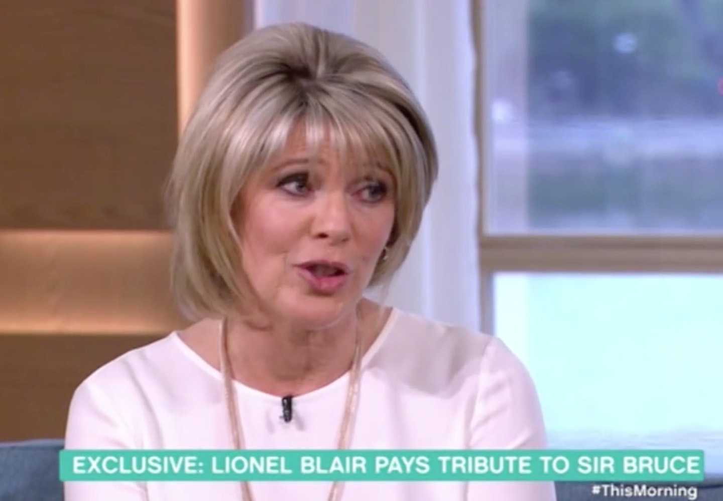 Ruth Langsford This Morning Bruce Forsyth Lionel Blair