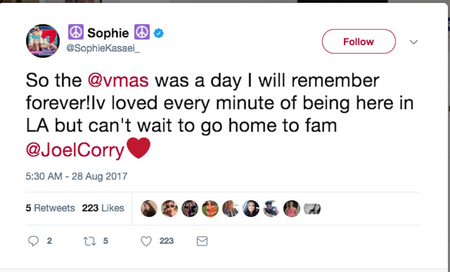 Sophie Kasaei twitter