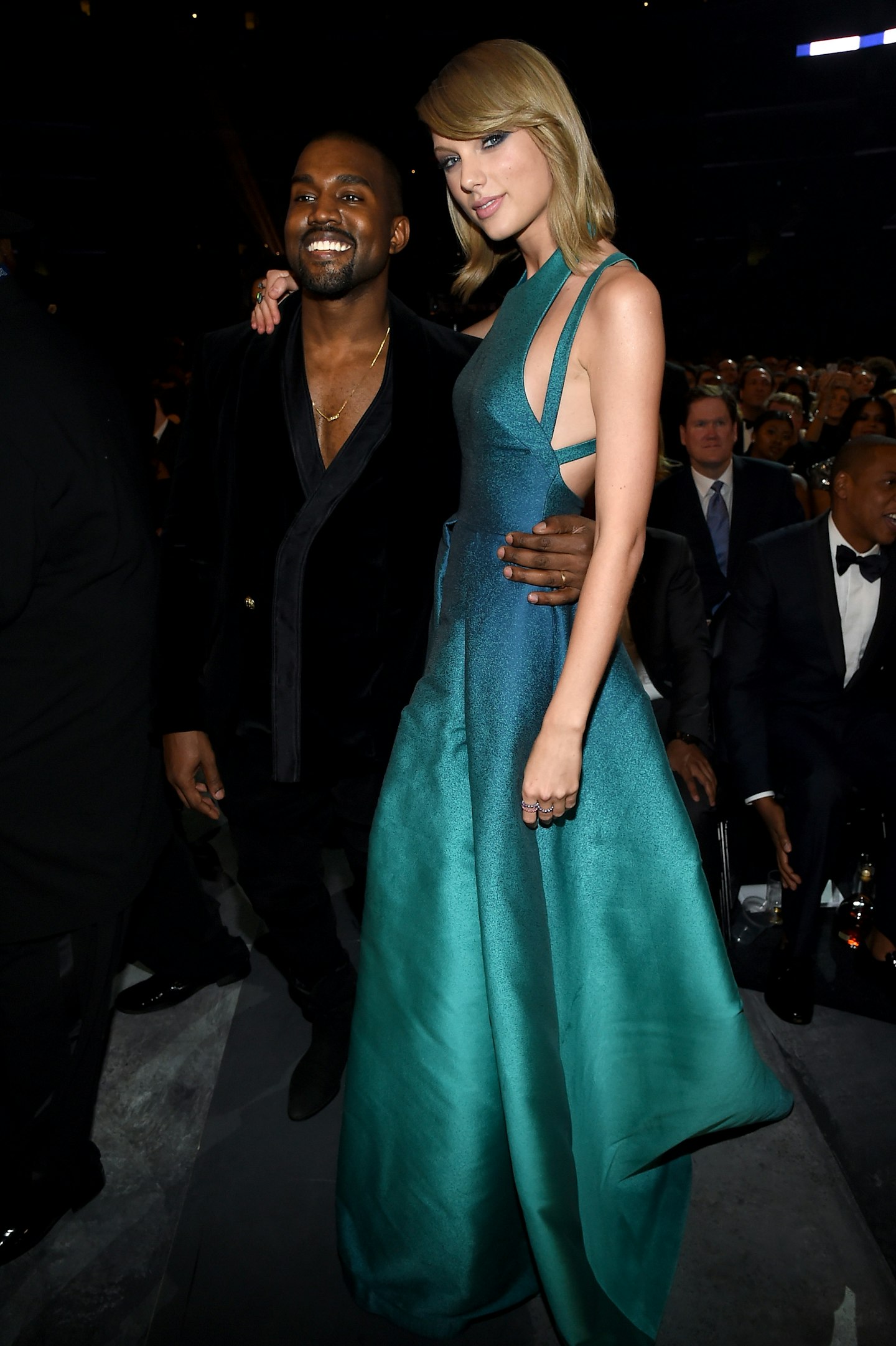 Taylor Swift, Kim Kardashian and Kanye West