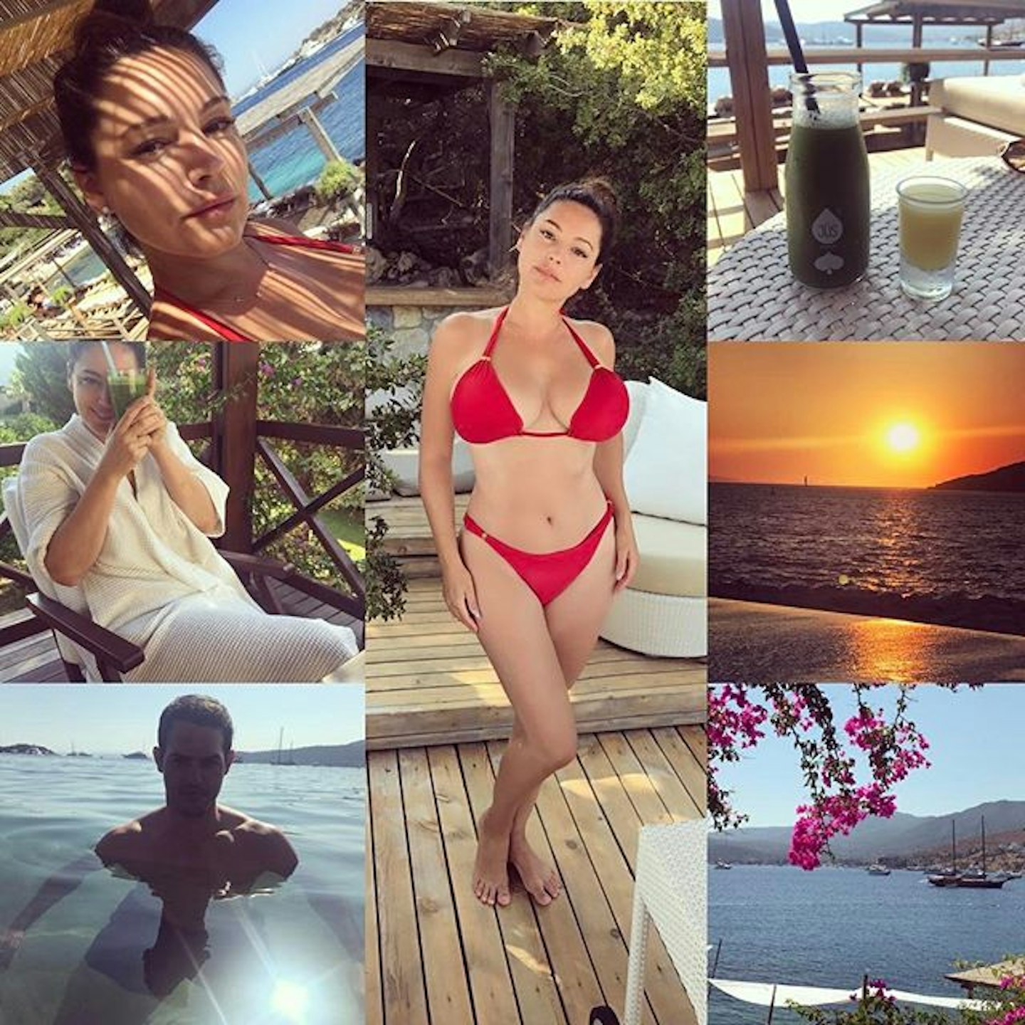 Kelly Brook Instagram bikini photo