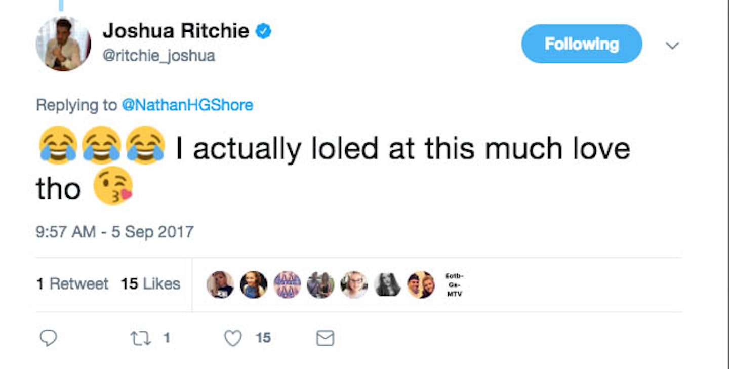 Joshua Ritchie twitter 