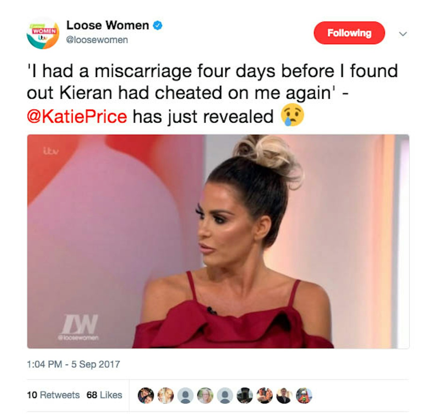 Loose Women Twitter