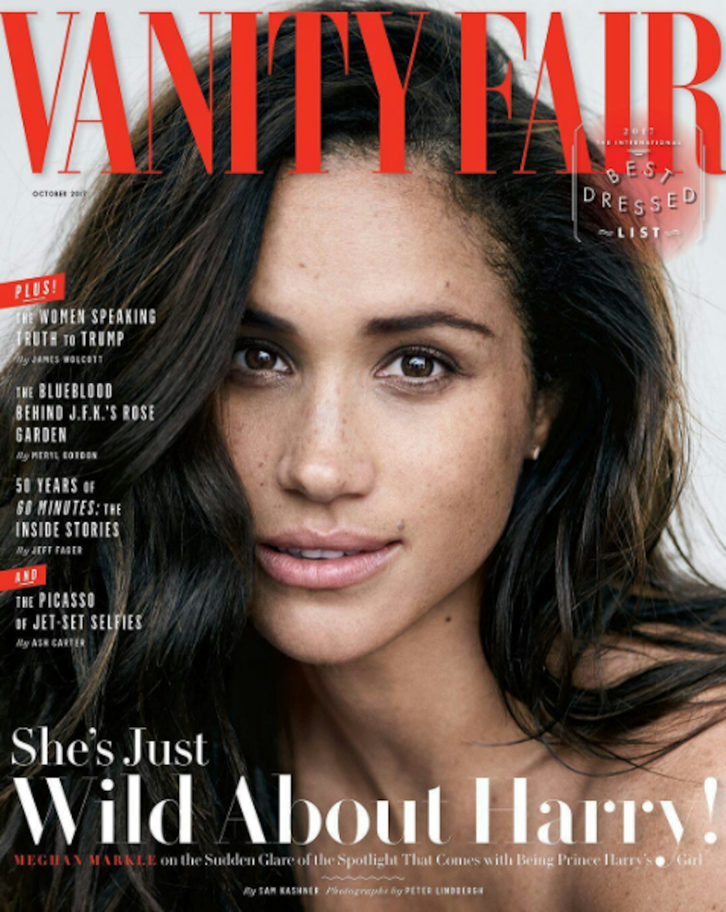 Meghan Markle appears on cover of Vanity Fair