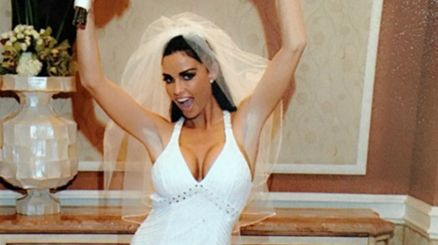 Katie Price wedding dress