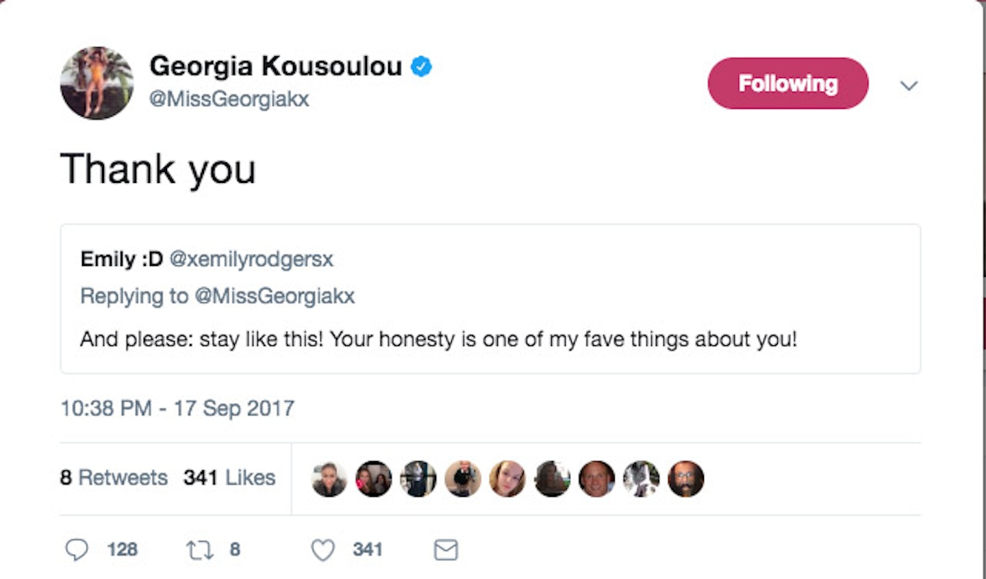 Georgia Kousoulou twitter