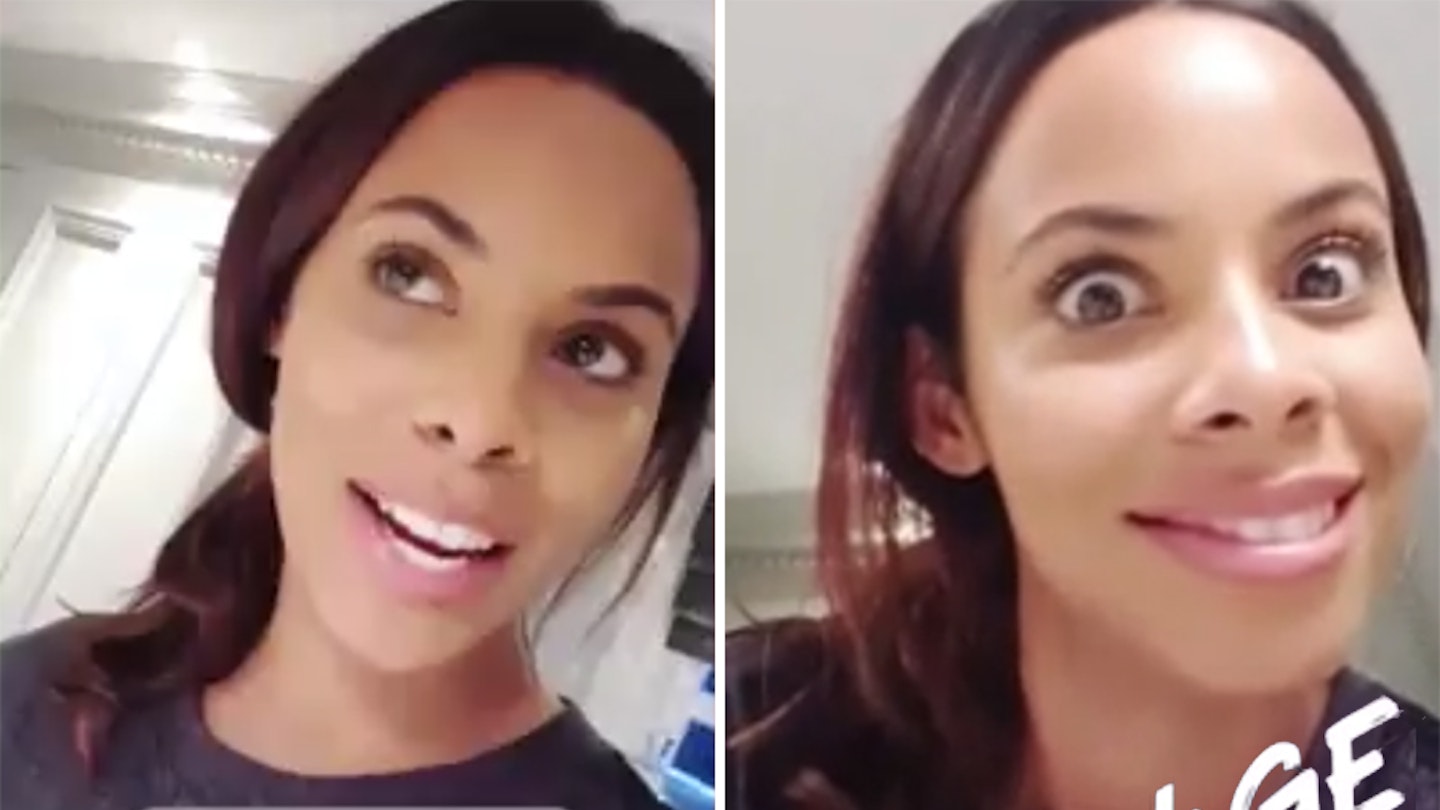 rochelle-humes-clearing-daughter-blocked-nose