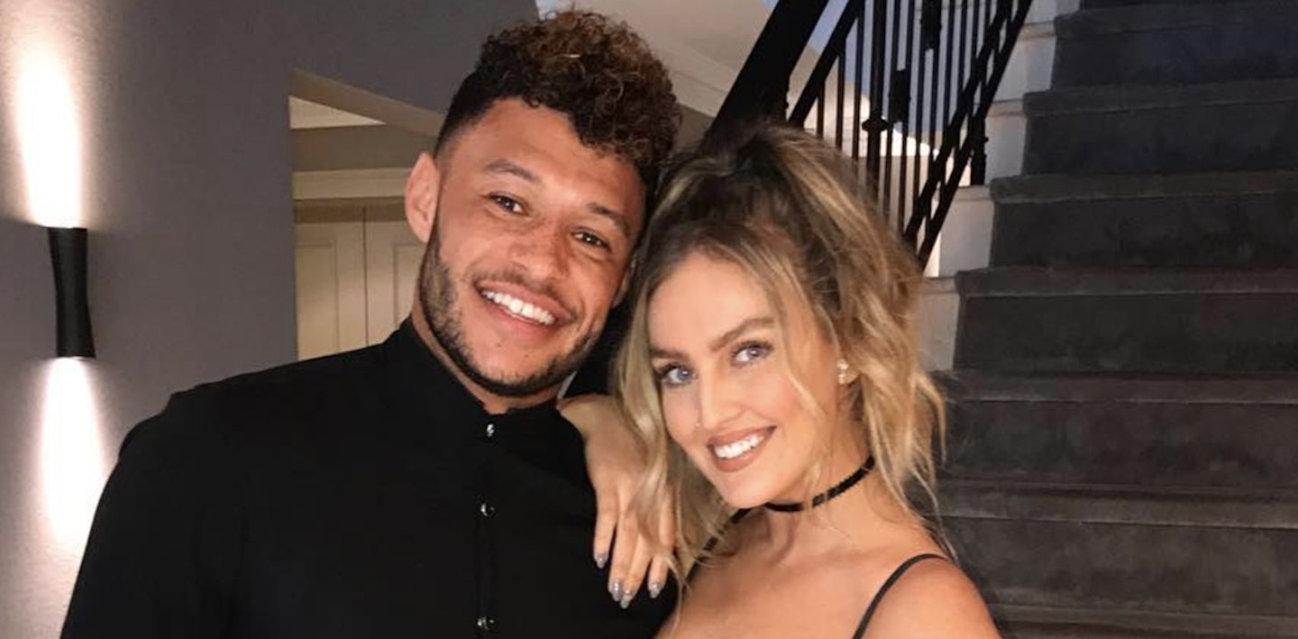 Perrie Edwards and Alex Oxlade-Chamberlain