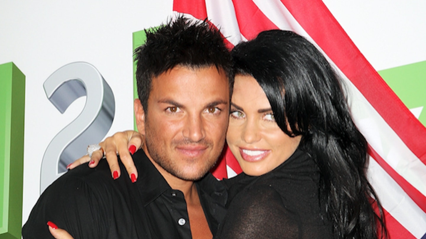 Peter Andre with Katie Price
