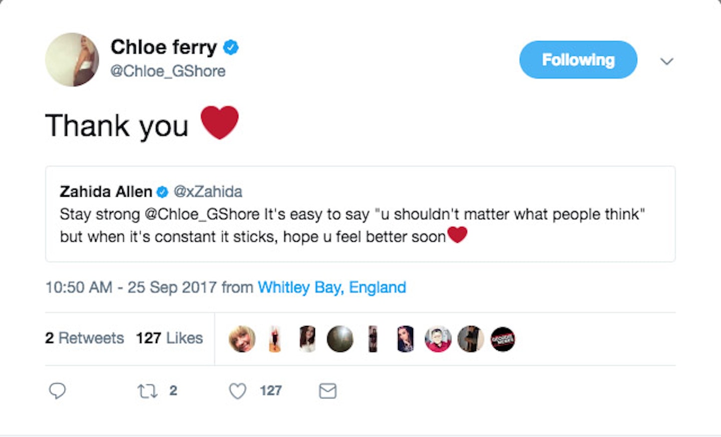 Chloe Ferry