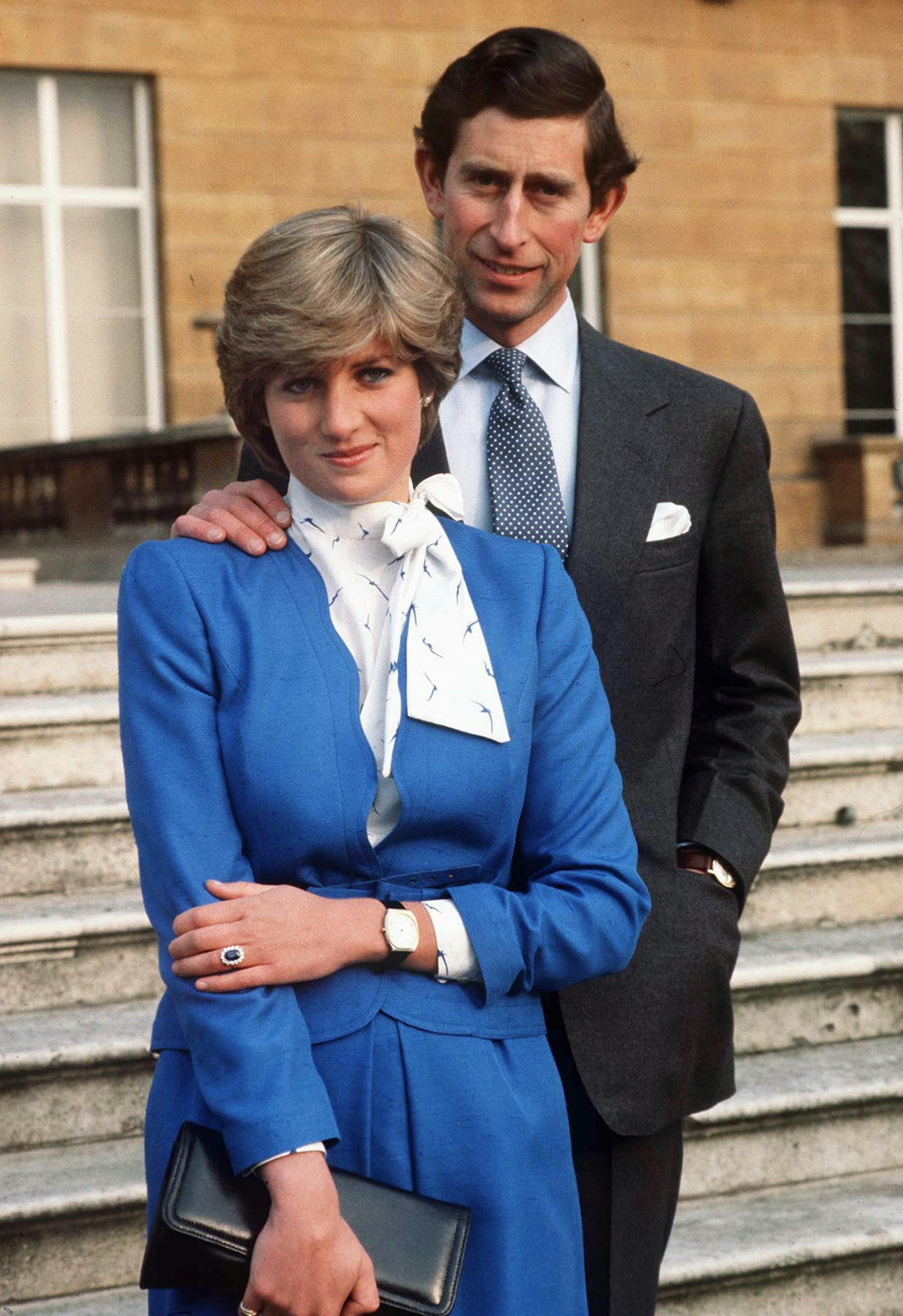 Prince Charles and Diana's engagement photos