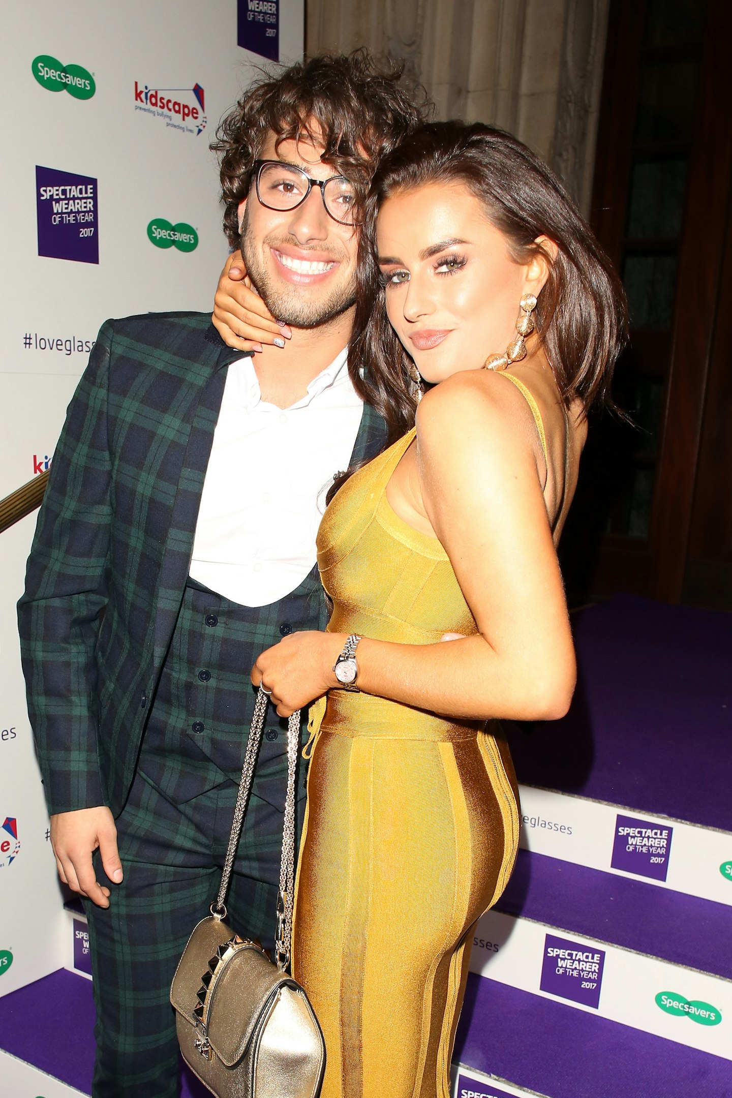 Kem Cetinay and Amber Davies