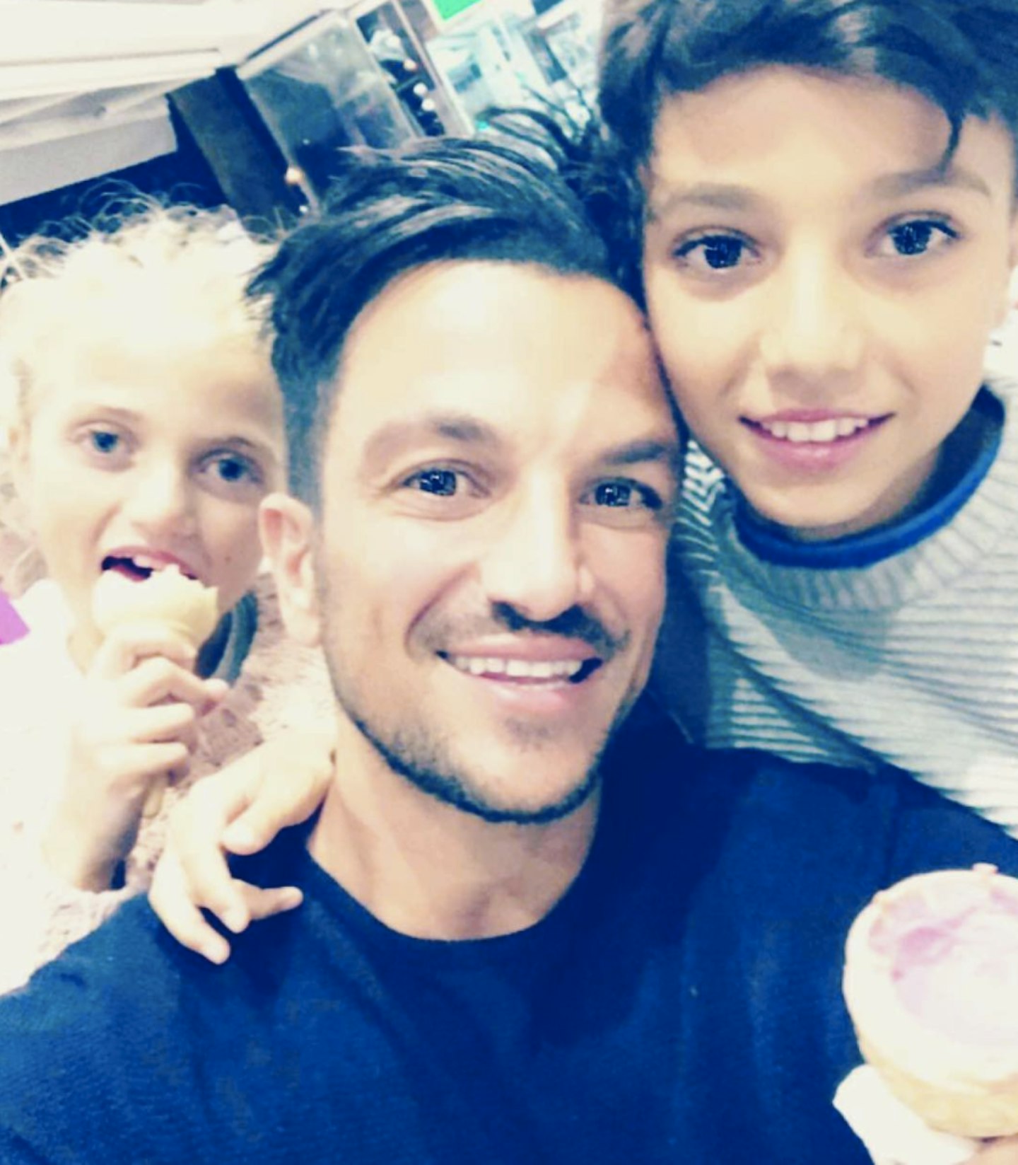 Peter Andre Princess Andre Junior Andre