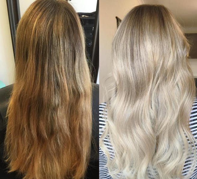 Can Olaplex Transform Your Hair For Good Grazia   Olaplex Before After Photos 