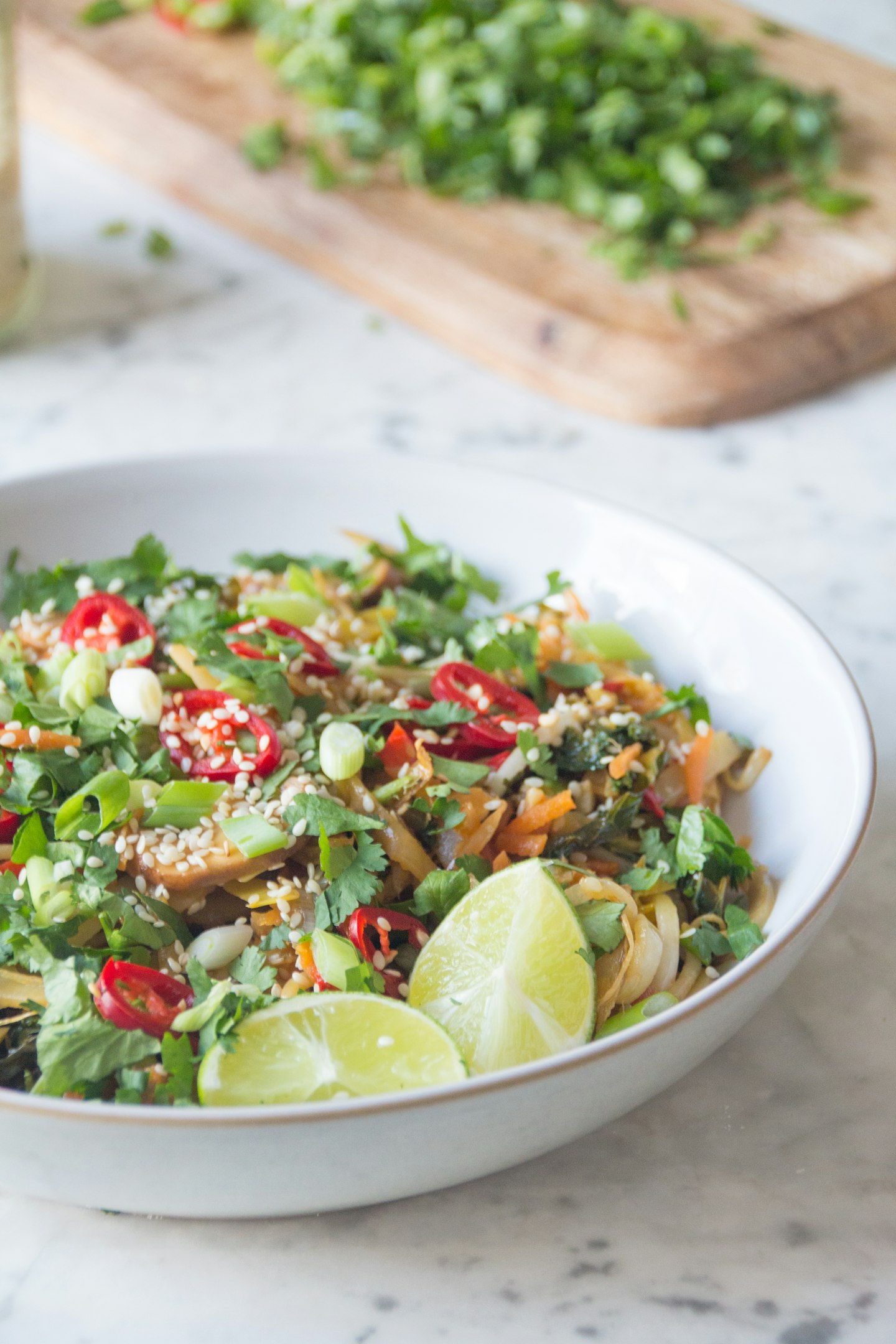 MeatFreeMonday Recipe: Potato Yaki Udon by Deliciously Ella 