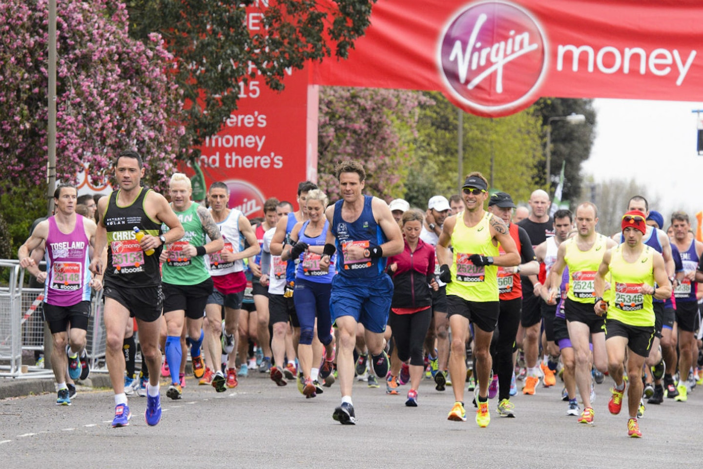 The London Marathon is 26.1 miles and a notoriously difficult race