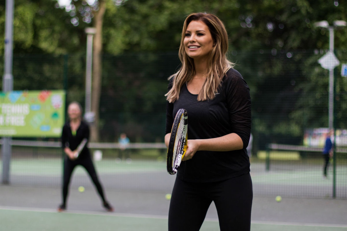 Jess Wright has been taking part in Tennis Tuesdays