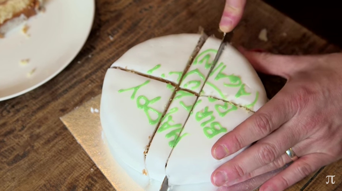 Cutting a cake how to