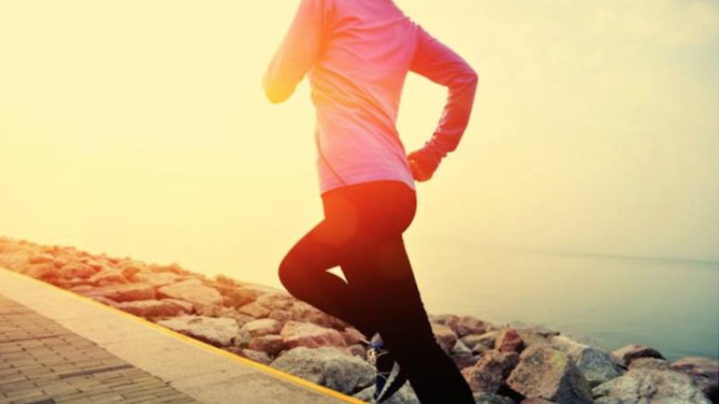 Running helps improves muscle tone and fitness