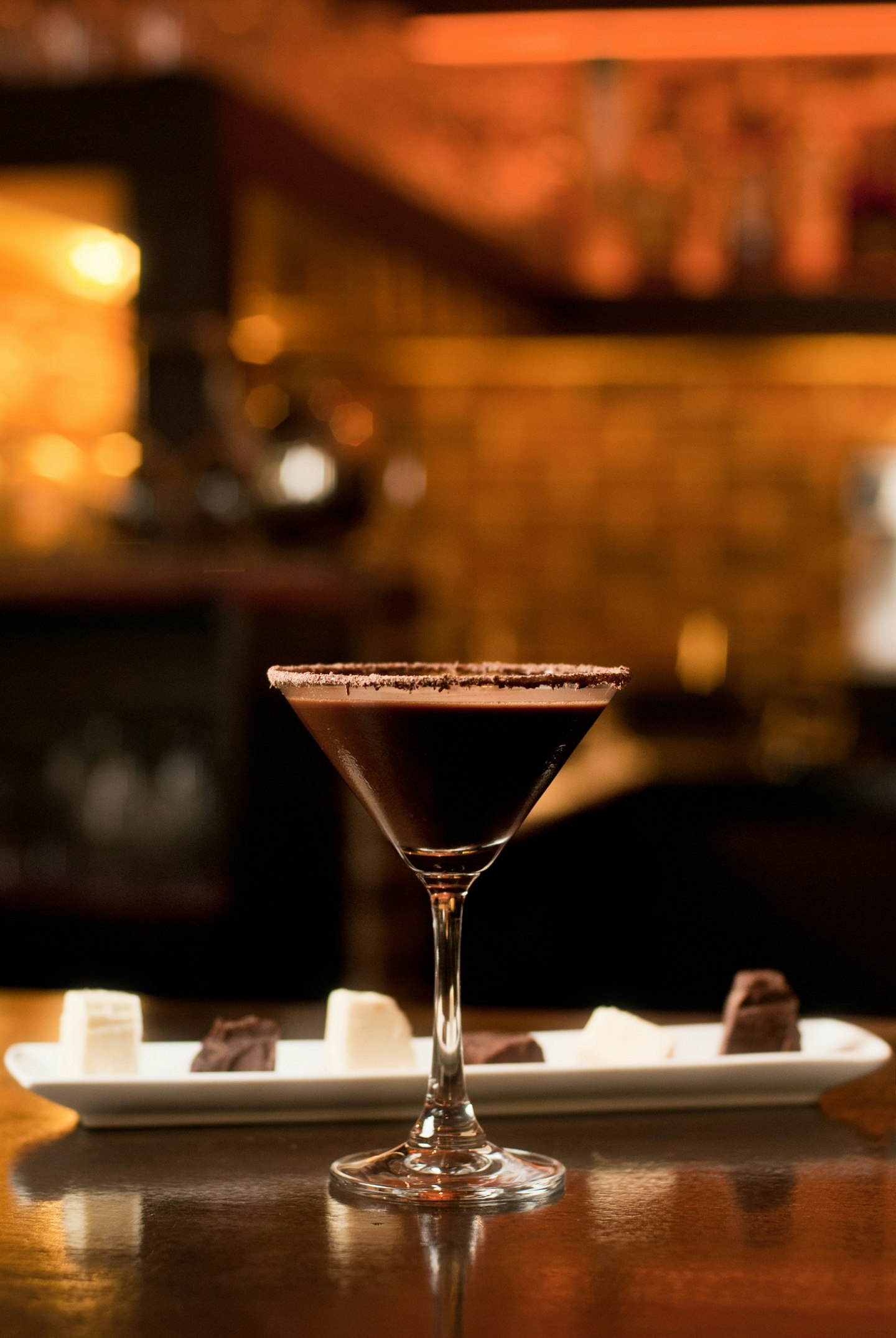 Chocolate cocktails