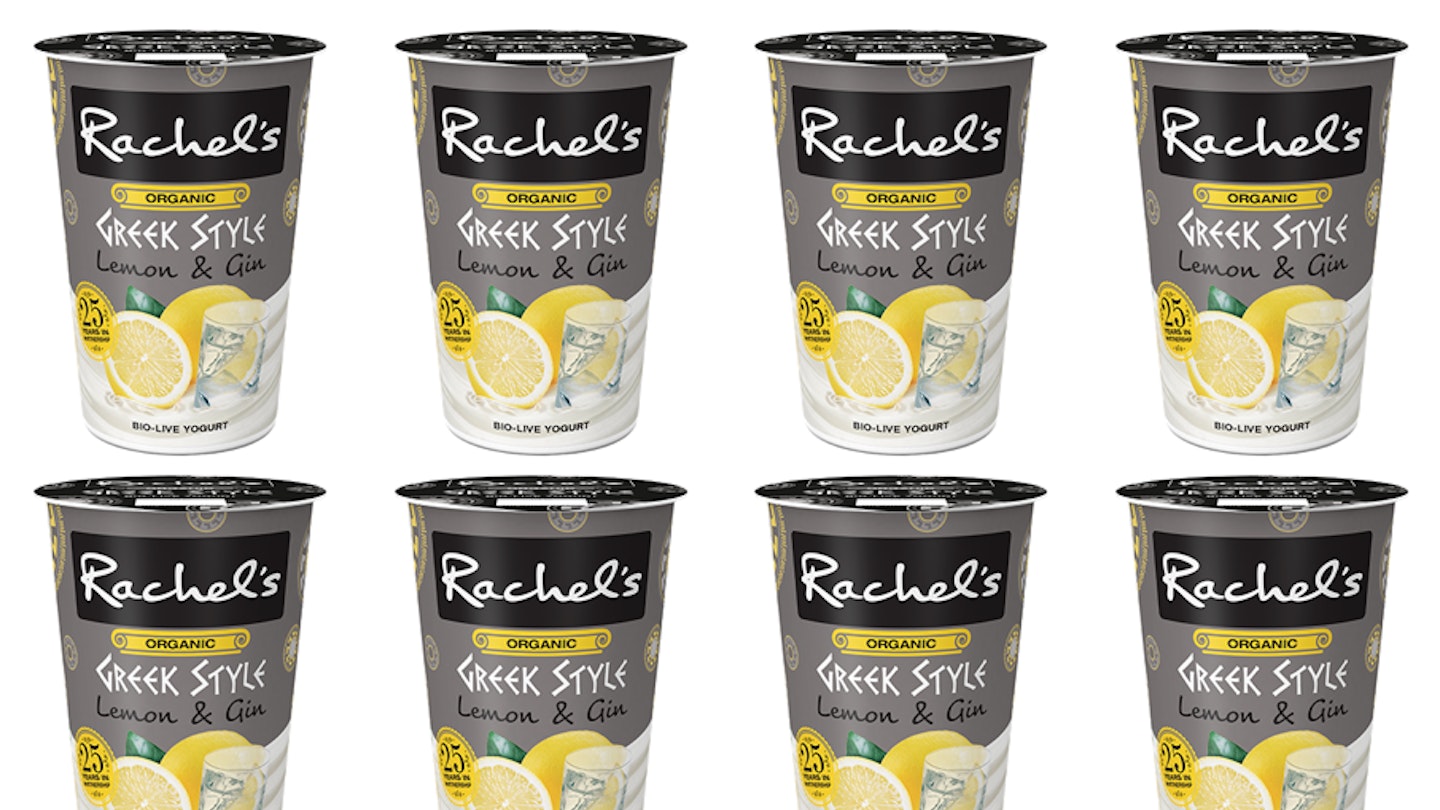 Rachel's lemon and gin yogurt