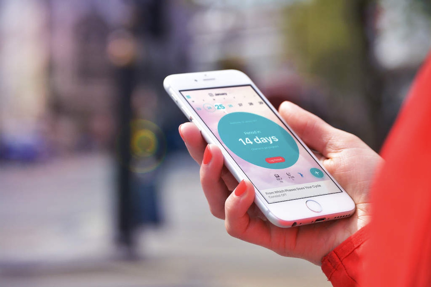 The FLO app helps women to track their periods