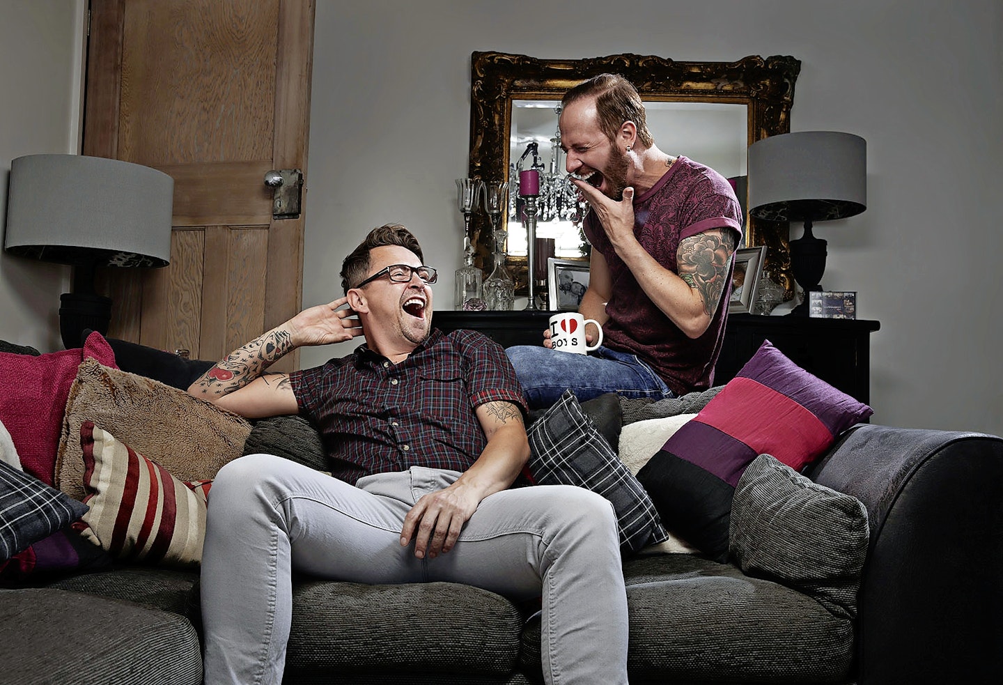 gogglebox gay couple stephen and chris talk to heat