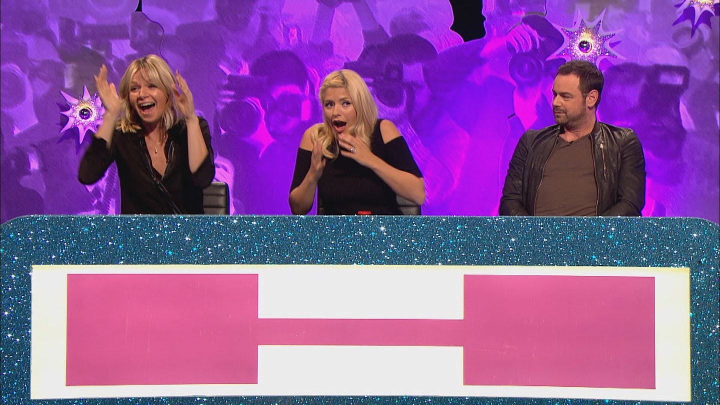 Danny dyer's balls holly willoughby fearne cotton keith lemon celebrity juice