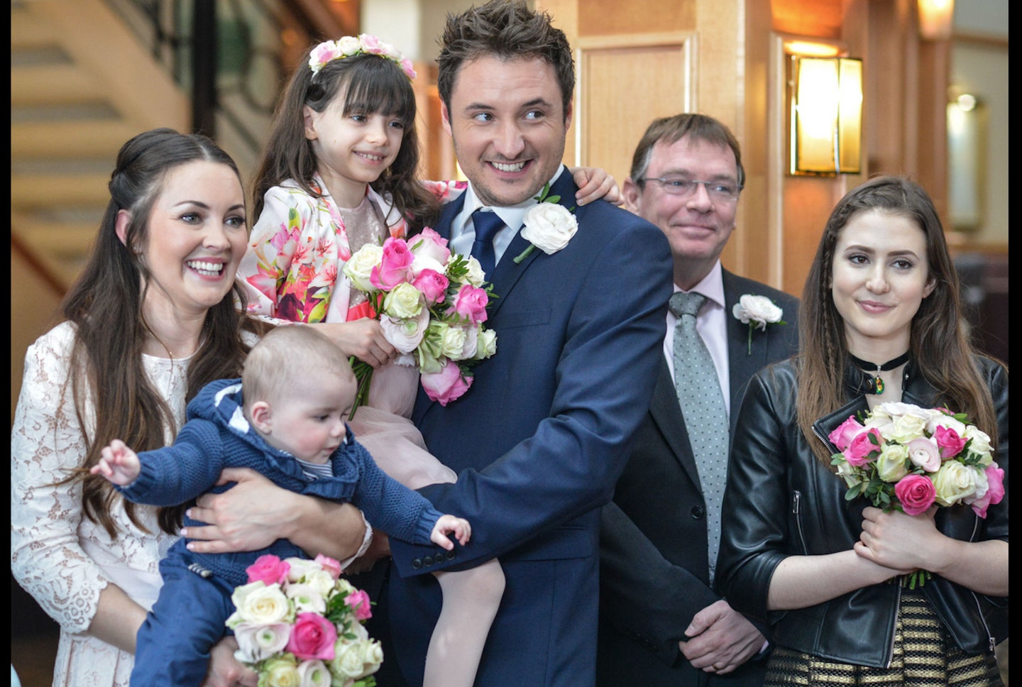 Stacey Slater and Martin Fowler's wedding