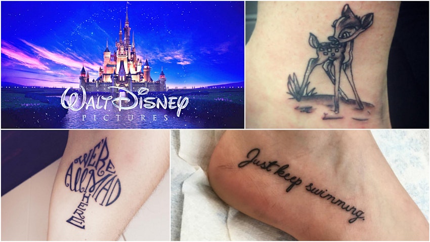 Disney: The 25 cutest tattoos inspired by the films | Closer