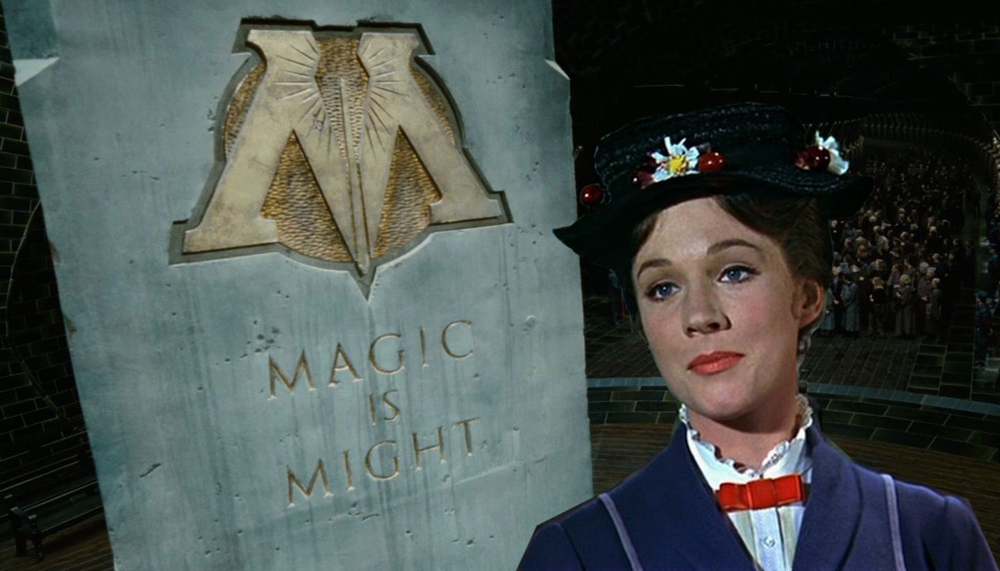 mary Poppins in the Harry Potter universe