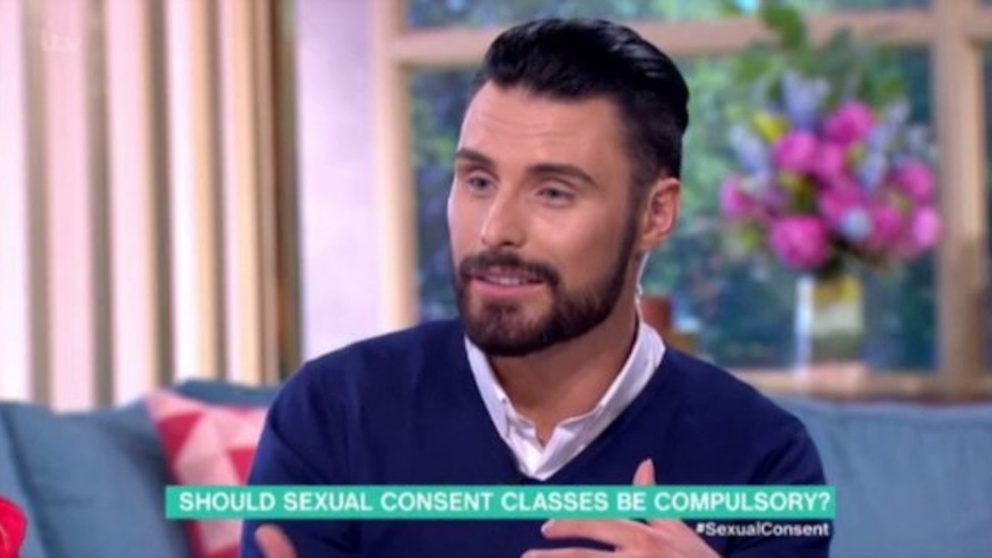 Rylan Clark-Neal This Morning sexual consent