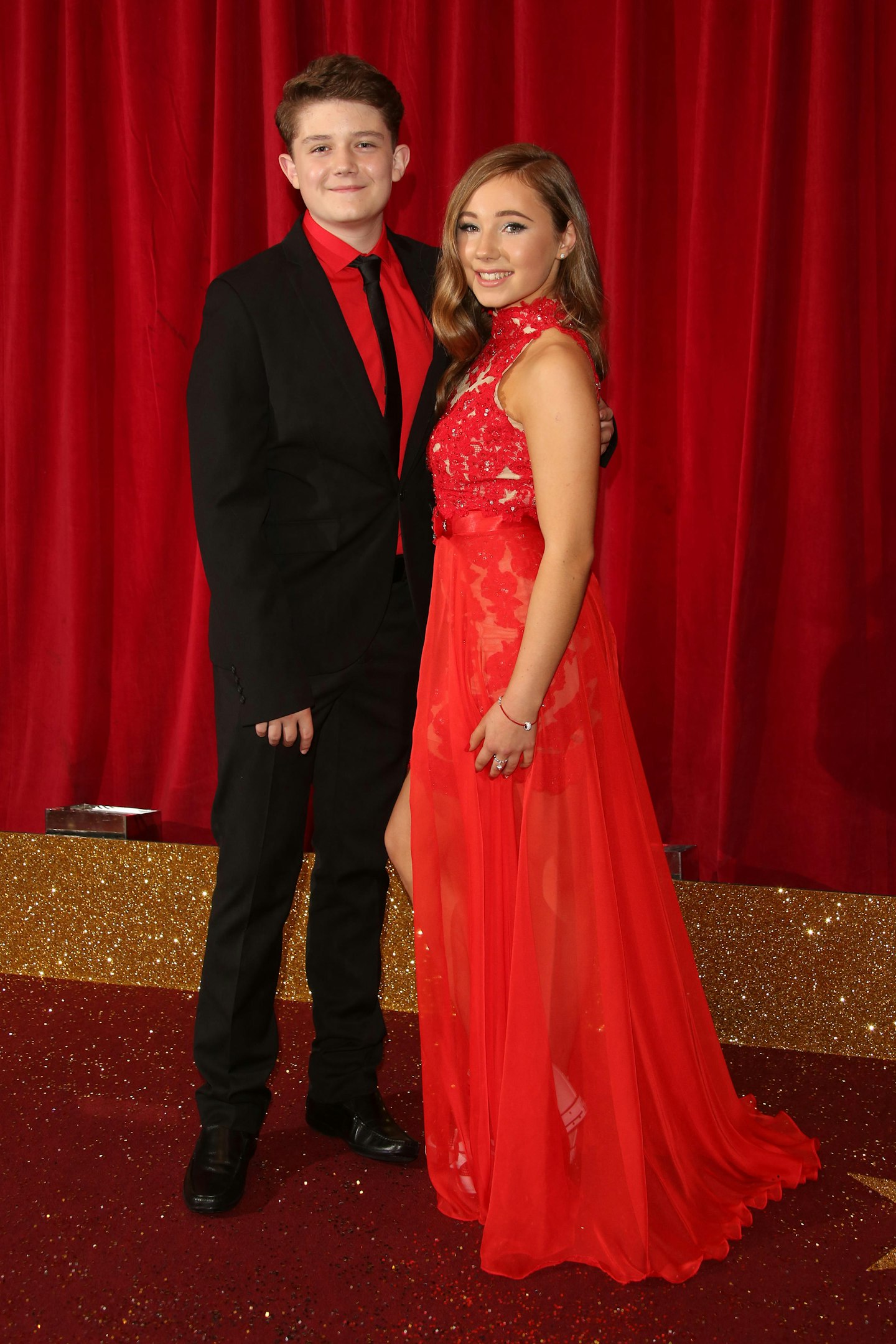 Ruby O'Donnell and Ellis Hollins