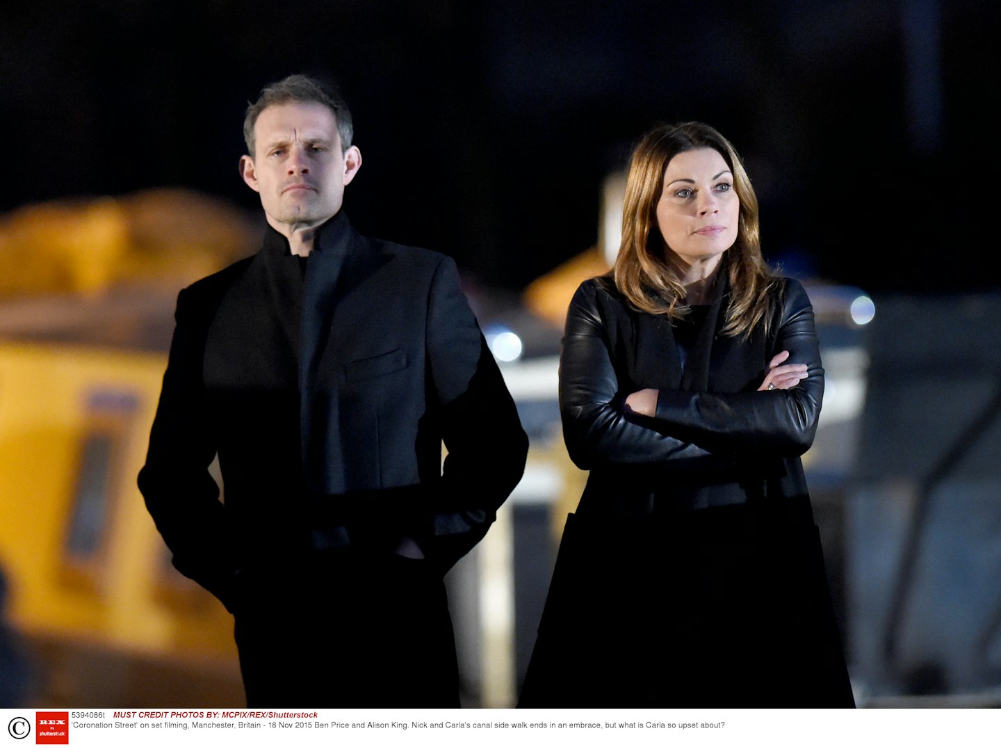 Ben Price and Alison King film emotional Coronation Street scenes