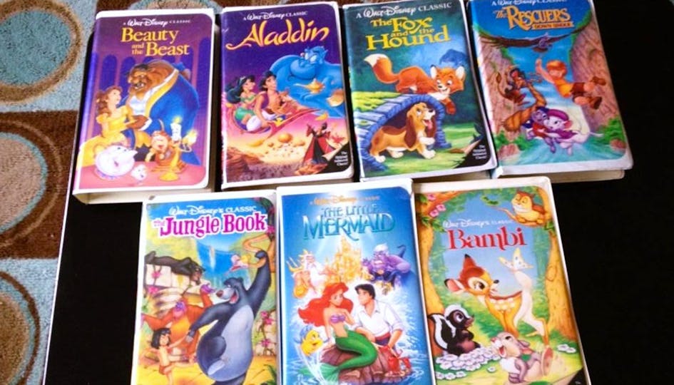 Your Old Disney Vhs Tapes Could Be Worth Over 7k Closer Your Old Disney Vhs Tapes Could Be Worth Over 7k Closer