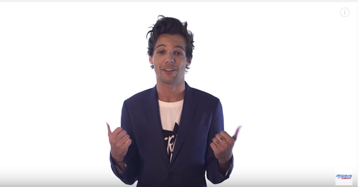 Louis Tomlinson Americas Got Talent