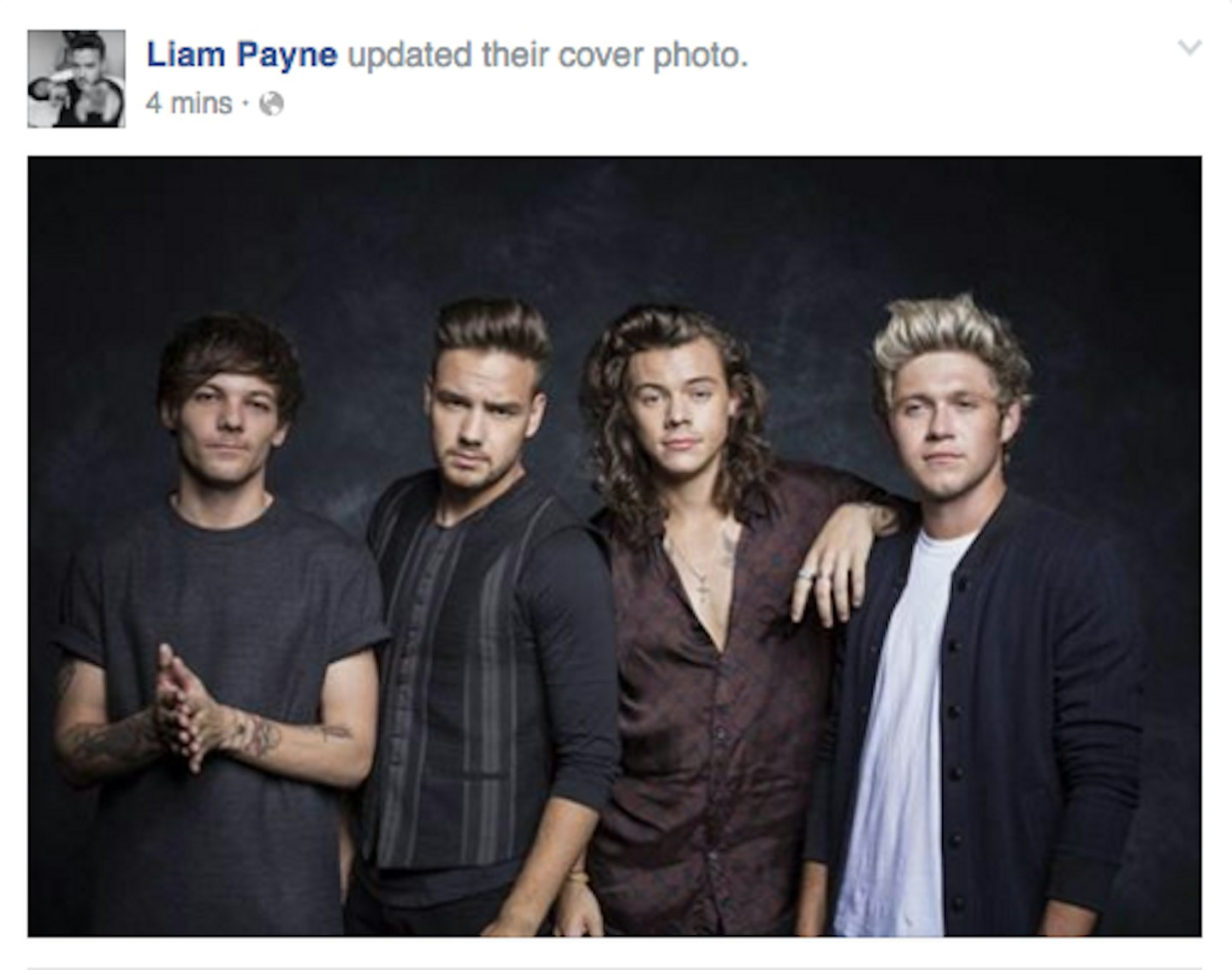 liam payne facebook page