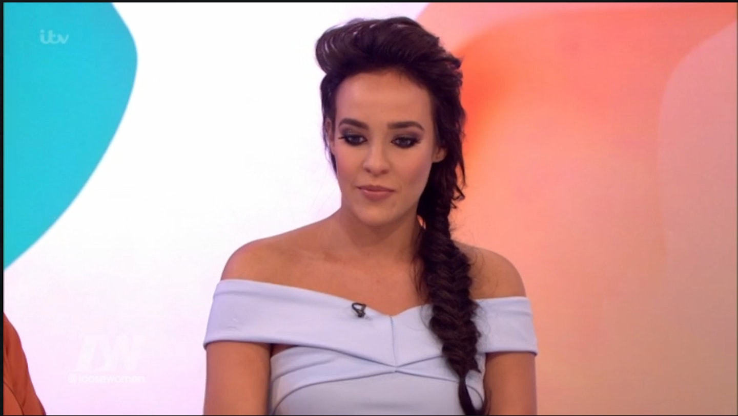 Stephanie Davis opens up about stressful pregnancy on Loose Women (July 19 2016)