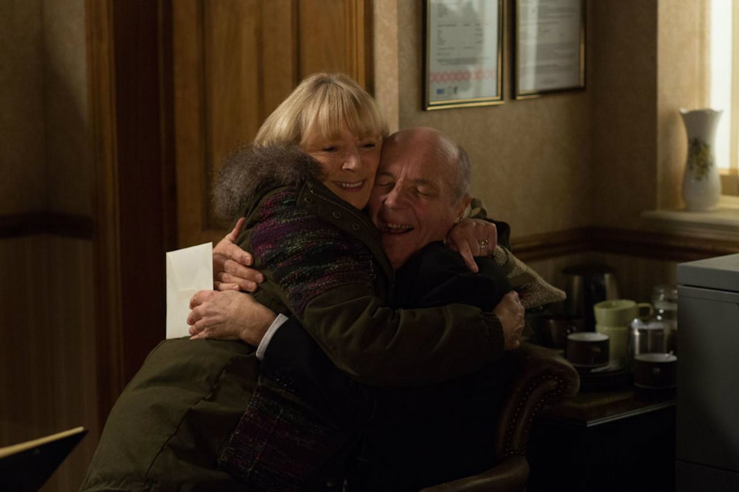Les and Pam Coker EastEnders
