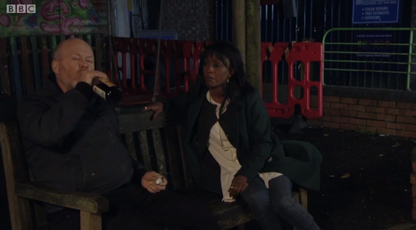 EastEnders Denise and Phil