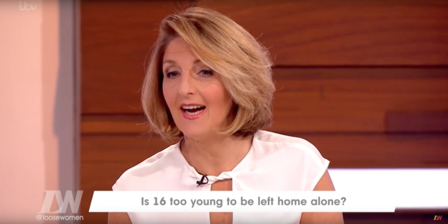 Loose Women Home Alone Debate Katie Price