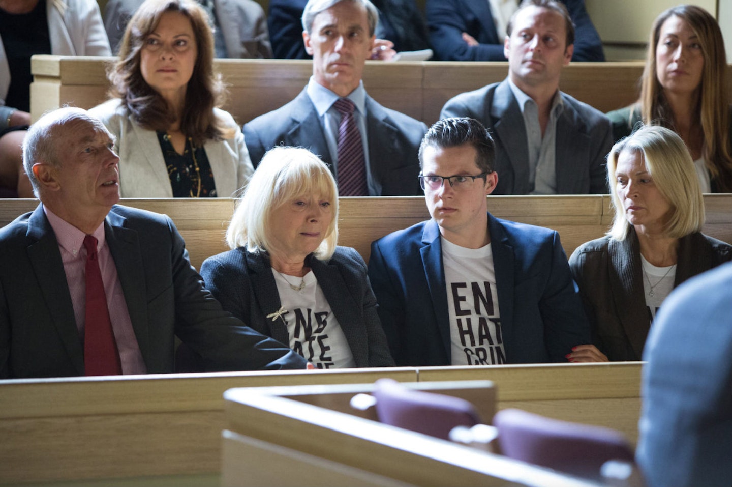 EastEnders Pam and Les Coker plea courtroom  