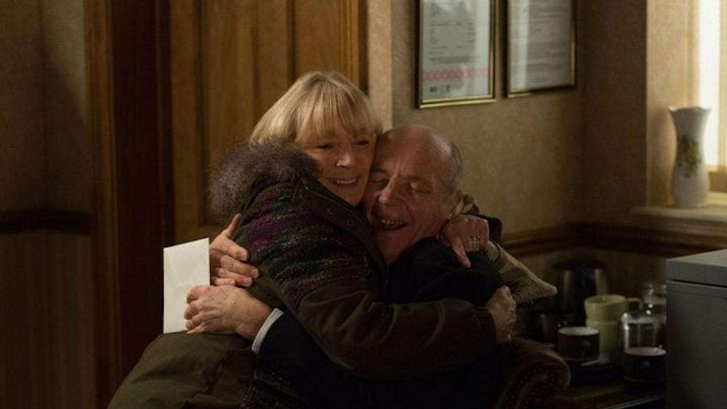 EastEnders Les and Pam Coker